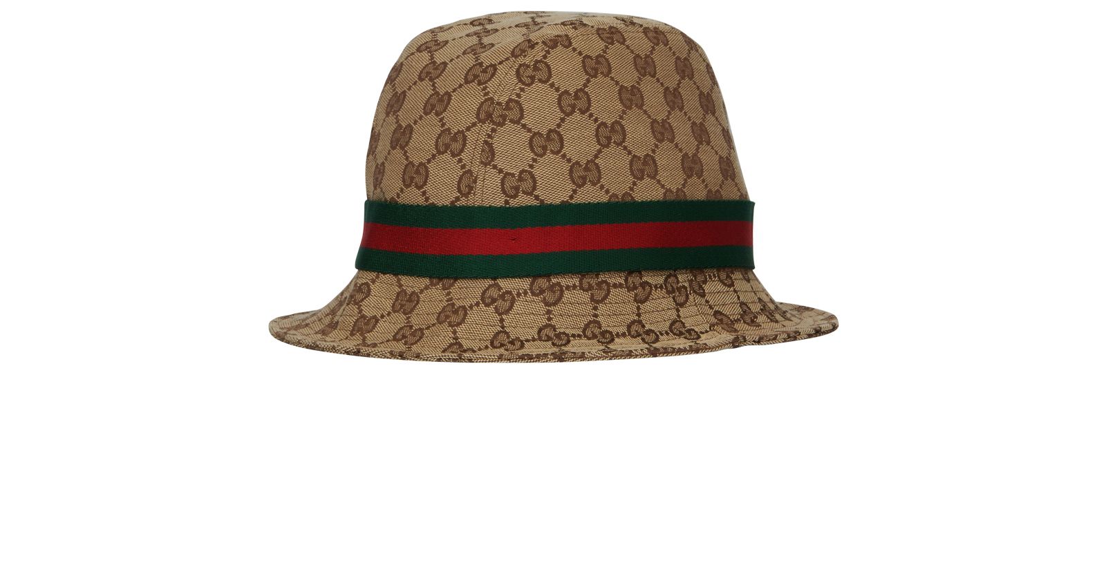 Gucci GG Bucket Hat, &pound;150, Accessories, Beige, Canvas, Back view